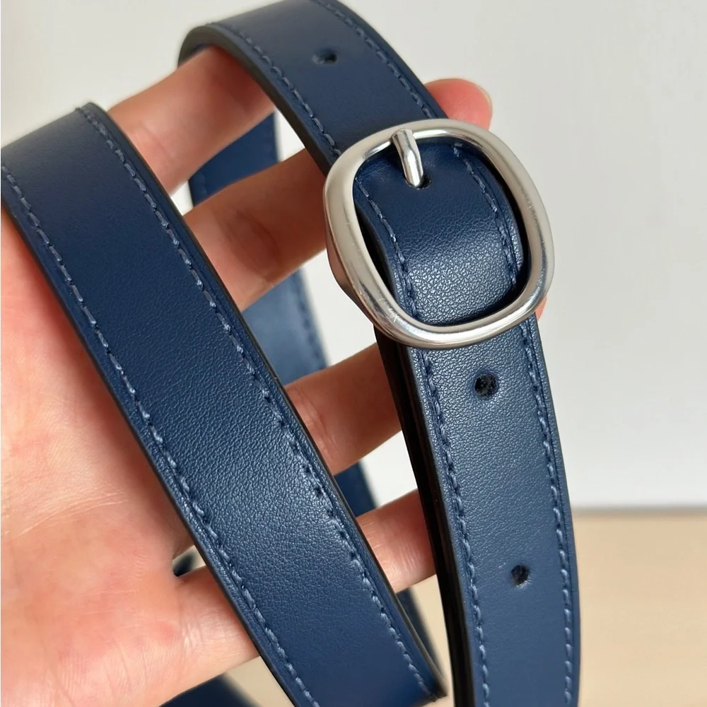 Coach Denim Juliet Bag Blue Shoulder Crossbody - Picture 4 of 9